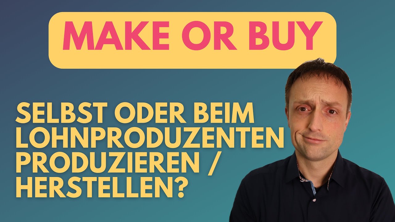 Mehr über den Artikel erfahren Make or Buy: Eigenfertigung oder Fremdbezug (Soft Facts) – einfach erklärt