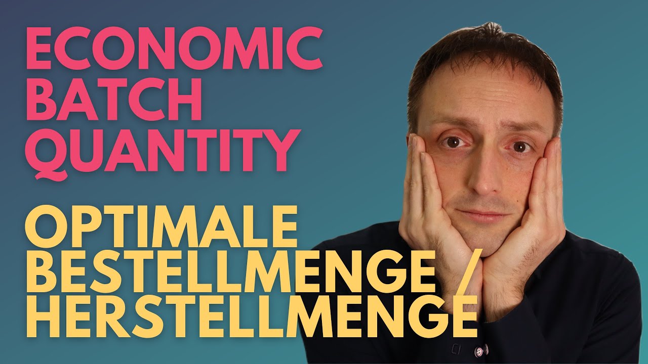 Mehr über den Artikel erfahren Optimale Bestellmenge / Produktionsmenge / Losgröße – Theorie und Praxis (EBQ berechnen)